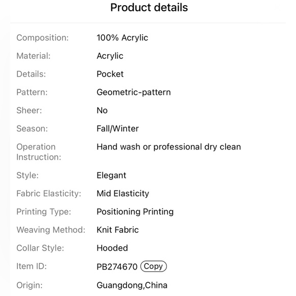 Boho Long, Open-Front, Hooded Sweater Cardigan W/Pockets, Size XL (12), NWOT - Picture 5 of 16